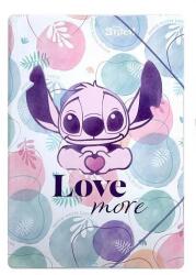 COOLPACK Stitch PP gumis mappa A3-as - Love More (76535PTR)