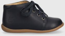 Pom D'api gyerek félcipő bőrből sötétkék - sötétkék 19 - answear - 34 990 Ft