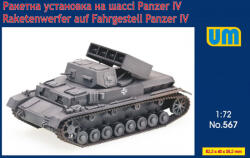 UniModels Raketenwerfer auf Fahrgestell Pz. Kpfw IV 1: 72 (UM567)