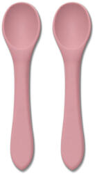 Lorelli szilikon kanalak 2 db - deep pink - kreativjatek
