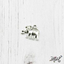  Tibeti ezüst elefánt fityegő, medál (50 db)