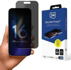 3mk Protection Silky Matt Privacy betekintésvédett kijelzővédő fólia iPhone 16 Plus