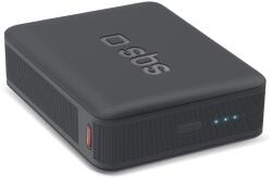 SBS TEBB10000HDPD20K powerbank 1xUSB-A és 1xUSB-C csatlakozással 10000mAh 20W PD - fekete
