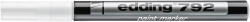 edding Lakkmarker 0, 8mm, kerek Edding 792 fehér - vegyesbolt