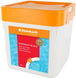 Steinbach Aquacorrect Chloretabs (20 gr), 56 %, 5 kg, klórtabletta - vegyesbolt