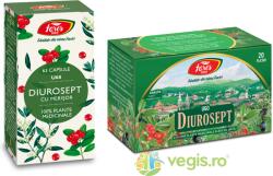 Fares Pachet Diurosept cu Merisor (U68) 63cps + Ceai Diurosept (U60) 20dz