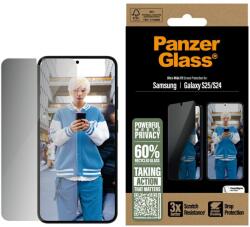 Panzer betekintésvédett edzett üveg kijelzővédő Samsung Galaxy S25