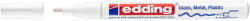 edding Lakkmarker 1-2mm, kerek Edding 751 fehér
