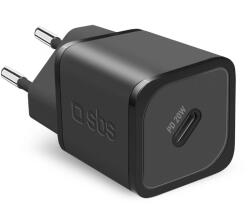 SBS TETRGAN1C20K hálózati töltő 1xUSB-C csatlakozással 20W GaN PD - fekete