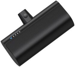 Blue Star W0556 PlugOn powerbank beépített Type-C csatlakozóval 5000mAh 2.1A - fekete