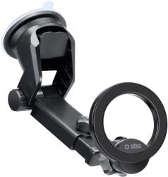 SBS TESUPMAGRINGEXT MagSafe-kompatibilis autós tartó műszerfalra/szélvédőre - fekete