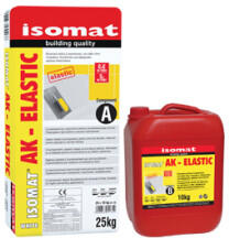 Isomat AK-ELASTIC - adeziv elastic pentru placi, biocomponent, mortar pe baza de ciment si emulsie cu rasini (Ambalare: 35 kg) (ISM-212630)