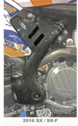 Pro-carbon Racing Husqvarna Vázvédő - Tall - TE125/250/300 FE250/350/450/501 2017-19
