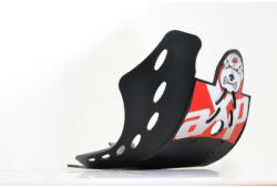 AXP Racing HDPE FEKETE-PIROS kartervédő 6mm YAMAHA YZ450F 2010 - 2013 (AX1103)