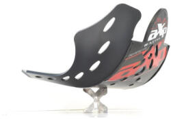 AXP Racing HDPE FEKETE-PIROS kartervédő 6mm YAMAHA YZ450F 2014 (AX1284)