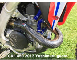 Pro-carbon Racing Honda Kipufogó Védő - CRF 450 2017-18 Yoshimura Kipufogóhoz