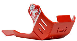 AXP Racing AXP Skid plate Gas-Gas EC250F / EC350F / MC250F / MC350F / ES350 / EX250F / EX350F with linkage guard ( 2024 - 2025 ) - Red AX1731 (AX1731)