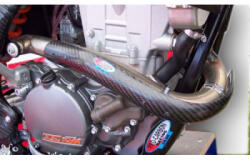 Pro-carbon Racing KTM Kipufogóvédő - Évjárat 2007-08 - 450 SX-F