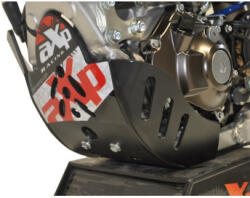 AXP Racing HDPE FEKETE-PIROS kartervédő 6mm YAMAHA YZ F 250 450 2015 - 2018 (AX1335)