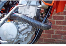 Pro-carbon Racing KTM Kipufogó Védő - 2006-07 - 250 SX-F