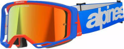 Alpinestars GOGGLES Vision 8 Wordmark Goggle BL/ORG MIRROR-RED 5101325-7303 (5101325-7303)