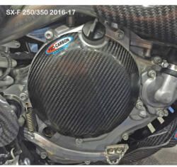 Pro-carbon Racing KTM Motorblokkház Fedél - Kuplungoldal - 250 EXC-F 2015-16 / 350 EXC-F 2012-16