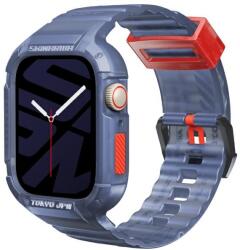 Skinarma Saido tok szíjjal Apple Watch 4/5/6/7/8/9/SE/SE2 (44/45mm) - sötétkék