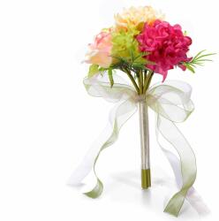 Decorer Buchet flori artificiale hortensii multicolor cm 10 x 28, 5 H (F56.31.98deco)