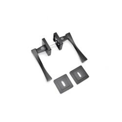 Yale Maner usa interior cu rozeta patrata pentru cheie Yale Verona, aluminiu, negru mat