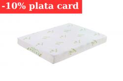  Saltea ortopedica Wolke Memory Bamboo 180x200x20 cm, husa detasabila cu fermoar, 1 cm spuma memory gel, 19 cm spuma poliuretanica de baza, fermitate medie (C2090) Saltea