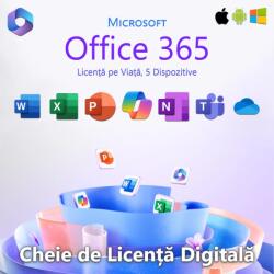 Microsoft Office 365 - Utilizator pe viață, 5 dispozitive! ( licență digitală ) (QQ2-00042)