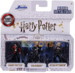 Jada Toys Set 3 figurine metalice Harry Potter - Nano Metalfigs (253182000) Figurina