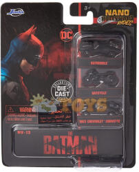 ! HTML KOD>Jada Toys Jada Toys Set 3 mașinuțe Nano Hollywood Rides Batman NV-13 (253211003)