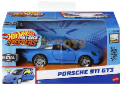 Mattel Mașinuță cu sistem Pull-Back Porsche 911 GT3 HWH47 - Mattel (HWH74)