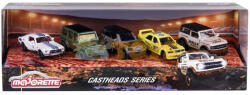 Majorette Set 5 mașinuțe metalice Castheads Series diverse modele 212054211 (212054211)