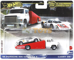 Mattel Transportator Carry On și '66 Porsche 906 Carrera 6 HRV47 (HRV47)