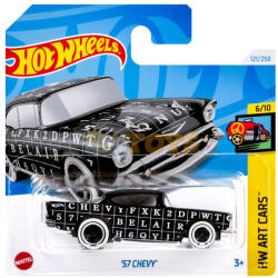 Mattel Mașinuță metalică '57 Chevy HTB75 HW Art Cars Mattel (HTB75)