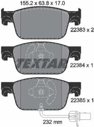 TEXTAR Set placute frana TEXTAR 2238301 (2238301) - fixbox