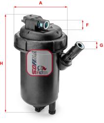 SOFIMA Filtru combustibil SOFIMA S 5120 GC (S 5120 GC) - fixbox
