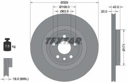 TEXTAR Disc frana TEXTAR 92314305 (92314305)