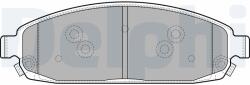 DELPHI Set placute frana DELPHI LP1931 (LP1931)