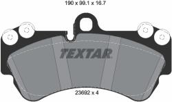 TEXTAR Set placute frana TEXTAR 2369202 (2369202) - fixbox