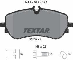 TEXTAR Set placute frana TEXTAR 2280201 (2280201)