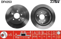 TRW Disc frana TRW DF4353 - fixbox