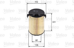 VALEO Filtru aer VALEO 585652 (585652) - fixbox