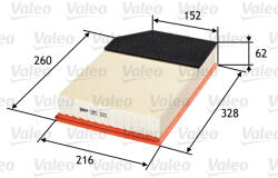 VALEO Filtru aer VALEO 585320 (585320) - fixbox