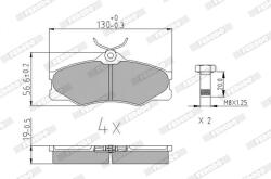 FERODO Set placute frana FERODO FVR517 (FVR517)