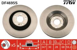 TRW Disc frana TRW DF4695S (DF4695S)