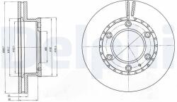 DELPHI Disc frana DELPHI BG4297 (BG4297) - fixbox