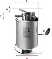 SOFIMA Filtru combustibil SOFIMA S 4018 NR (S 4018 NR) - fixbox